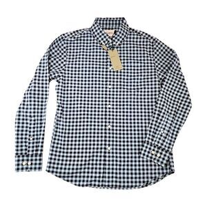 Goodfellow & Co Men’s Adaptive Button-Down Shirt | Navy & White | Size L | NWT